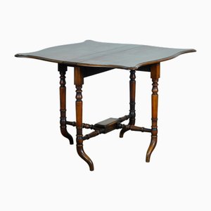 Antique Oak Drop Leaf Table, 1820s-IW-1756891