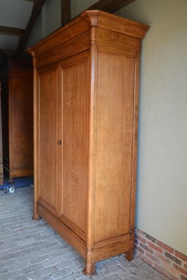 Antique Oak Louis Philippe Cabinet, 1850s-GTG-1725855