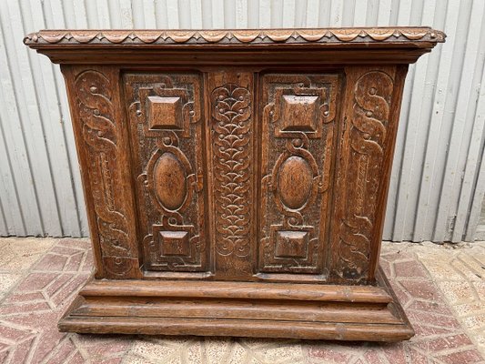 Antique Oak Safe-SDV-912483