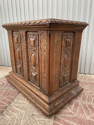 Antique Oak Safe-SDV-912483