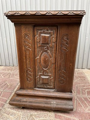 Antique Oak Safe-SDV-912483