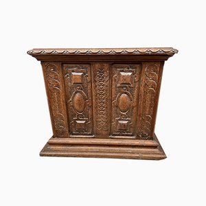 Antique Oak Safe-SDV-912483