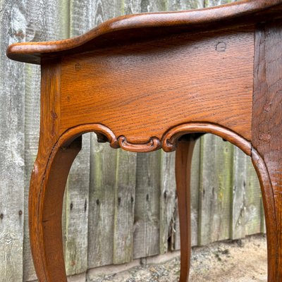 Antique Oak Side Table, France, 1750s-ALF-2033626