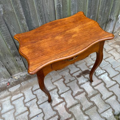 Antique Oak Side Table, France, 1750s-ALF-2033626