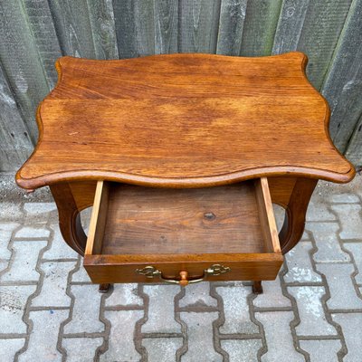 Antique Oak Side Table, France, 1750s-ALF-2033626