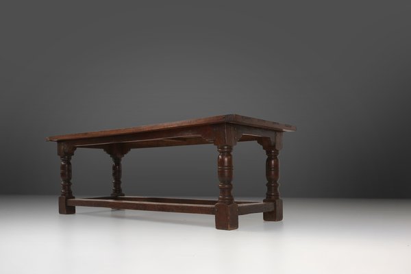 Antique Oak Table, France, 1850s-YSY-1817752