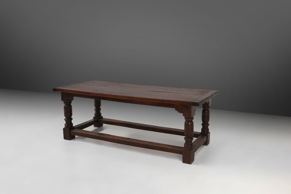 Antique Oak Table, France, 1850s-YSY-1817752