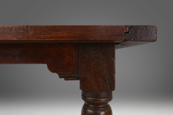 Antique Oak Table, France, 1850s-YSY-1817752