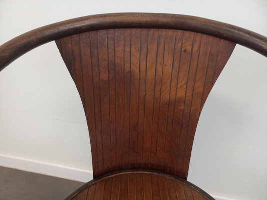 Antique Office Chair from Fischel, 1890s-TUK-2018456