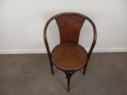 Antique Office Chair from Fischel, 1890s-TUK-2018456