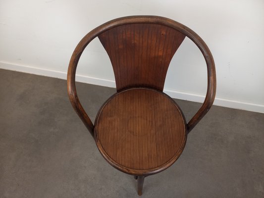 Antique Office Chair from Fischel, 1890s-TUK-2018456