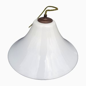 Antique Opaline Glass Ceiling Lamp-QDP-1721563