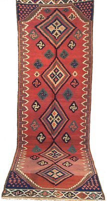 Antique Oriental Nomadic Ardabil Kilim, 1930s-UZN-1411004