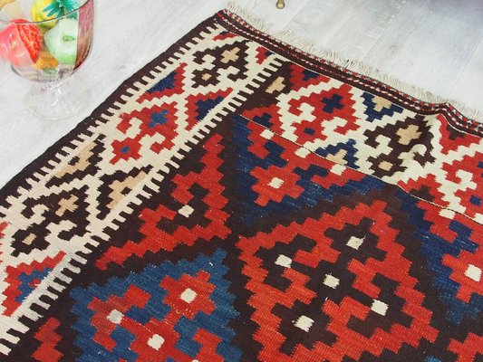 Antique Oriental Nomadic Ardabil Kilim Rug, 1930s-UZN-1411002