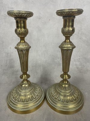 Antique Ormolu Candlesticks, Set of 2-SDV-958211