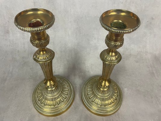 Antique Ormolu Candlesticks, Set of 2-SDV-958211