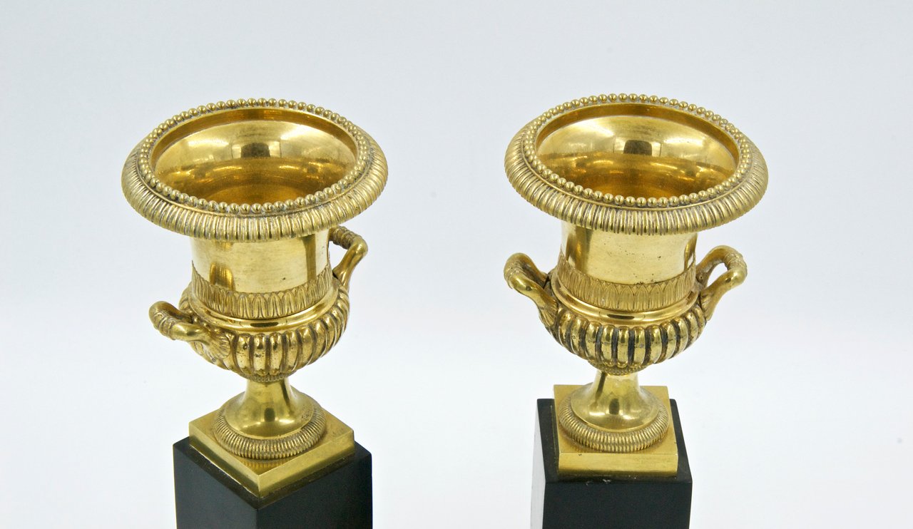 Antique Ornamental Medicee Cups, Set of 2