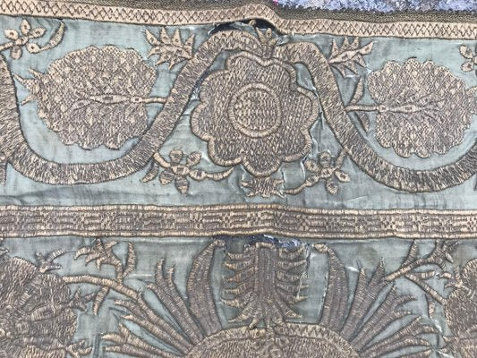 Antique Ottoman Silk and Metal Embroidery-YMM-1061610