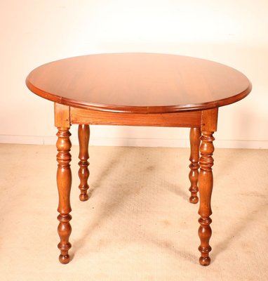 Antique Oval Walnut Dining Table-HPU-802117