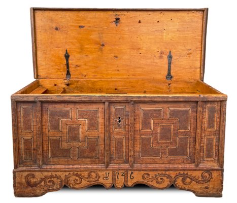 Antique Painted Alpine Chest, 1726-BGS-2015885