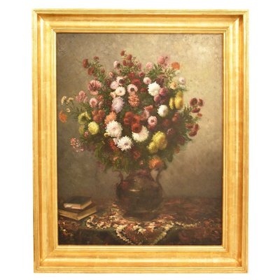 Antique Painting, Oil on Canvas, 19th Century-YVI-978694