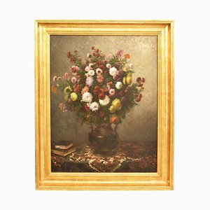 Antique Painting, Oil on Canvas, 19th Century-YVI-978694