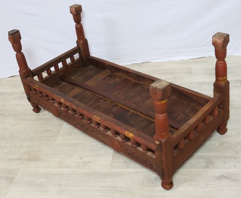 Antique Pakistanian Coffee Table in Wood, 1920s-UZN-1395888