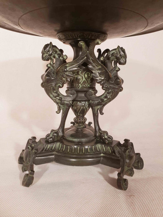 Antique Patinated Tazza, 1873