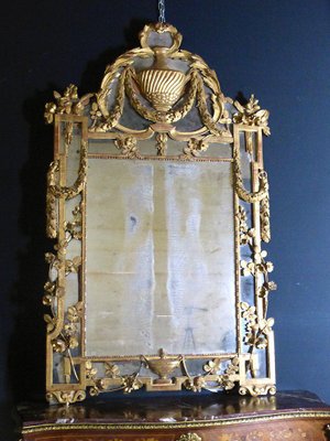 Antique Period XVIII Mirror-WSV-605120