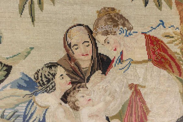 Antique Petit Point Tapestry, 1880-CEJ-1808246