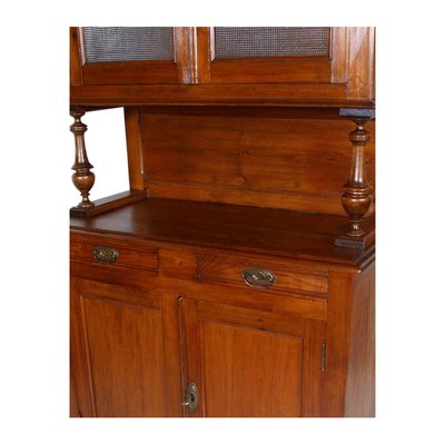 Antique Piedmontese Cupboard in Solid Wood-NJV-1320274