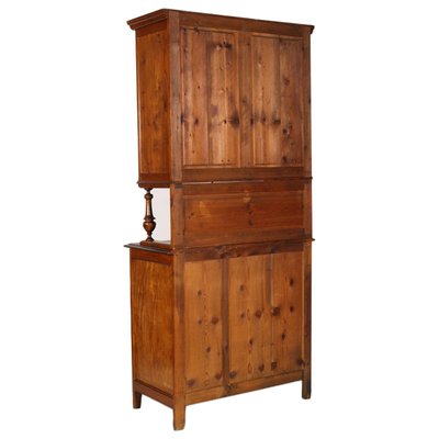 Antique Piedmontese Cupboard in Solid Wood-NJV-1320274