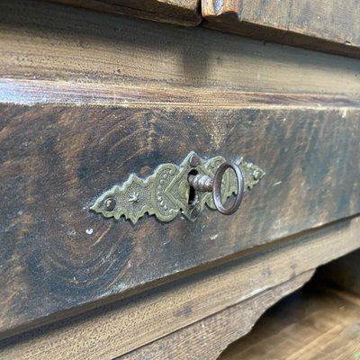 Antique Pine Sideboard, East Germany-NPL-859008