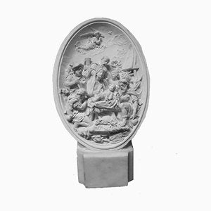 Antique Plaster The Nativity Moulding Sculpture-WSV-605382