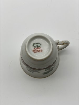 Antique Porcelain Coffee Service by Ginori, S.C.Ginori for Richard Ginori, Set of 8-PYA-860854