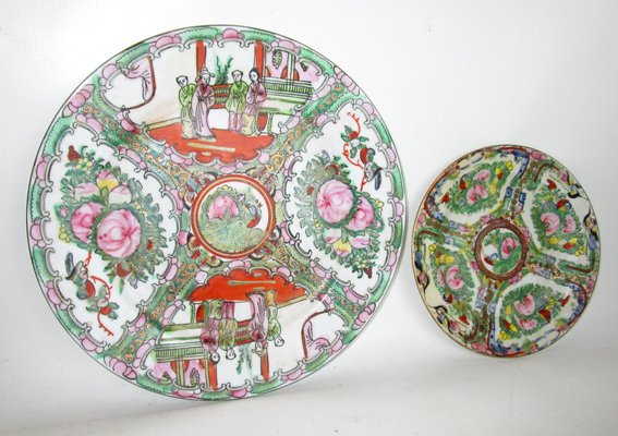 Antique Porcelain Dishes, Set of 2-ZVO-572554