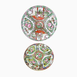 Antique Porcelain Dishes, Set of 2-ZVO-572554