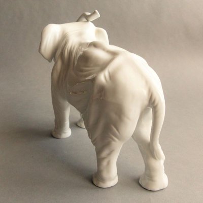 Antique Porcelain Elephant from Sitzendorf Thüringen-WK-783707