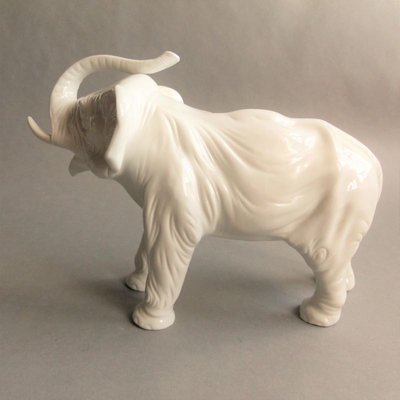 Antique Porcelain Elephant from Sitzendorf Thüringen-WK-783707