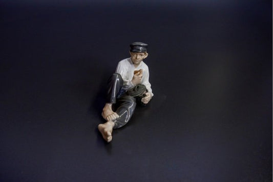 Antique Porcelain Man Figurine from Royal Copenhagen