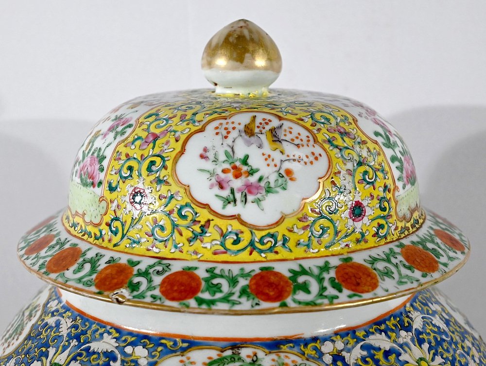 Antique Porcelain Potiche, 1890s