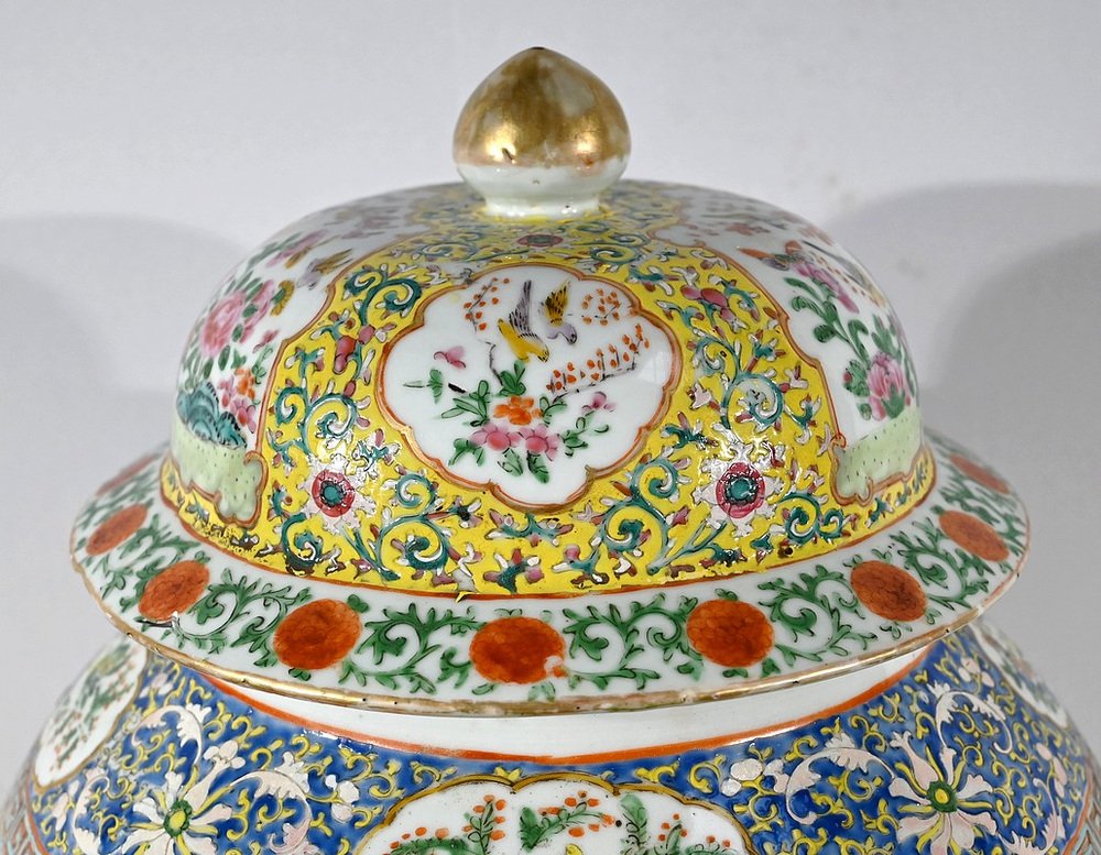 Antique Porcelain Potiche, 1890s