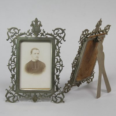 Antique Portrait Frames, 1800s, Set of 2-NE-1382363