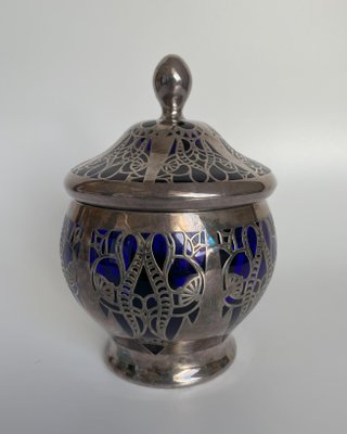 Antique Pot with Lid by Friedrich Deusch for Deusch Schwäbisch Gmünd-CBS-875747