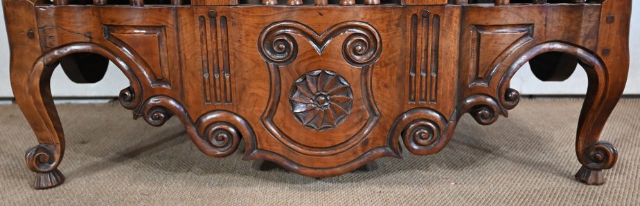 Antique Provencal Bread Cabinet in Walnut, 18th Century-RVK-1440560