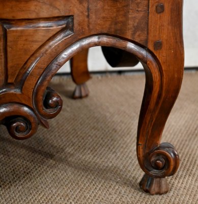 Antique Provencal Bread Cabinet in Walnut, 18th Century-RVK-1440560