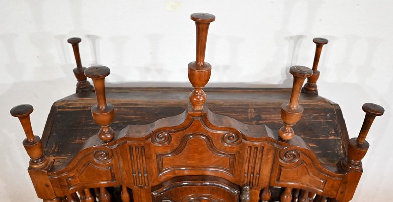 Antique Provencal Bread Cabinet in Walnut, 18th Century-RVK-1440560