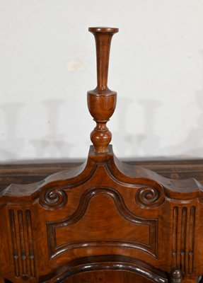 Antique Provencal Bread Cabinet in Walnut, 18th Century-RVK-1440560