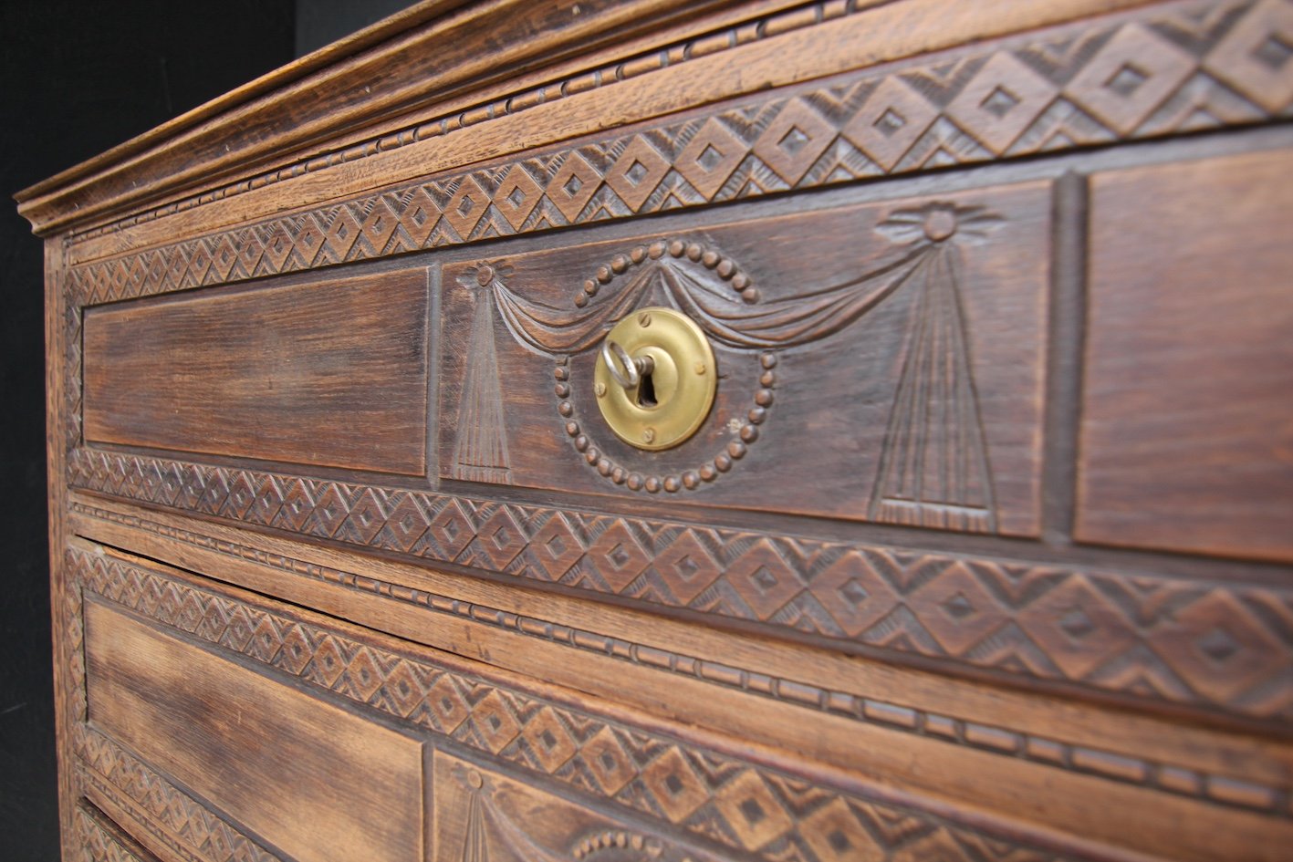 Antique Provincial Louis XVI Chest of Drawers