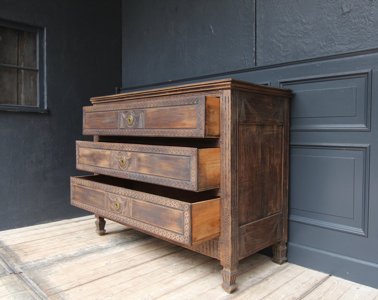 Antique Provincial Louis XVI Chest of Drawers